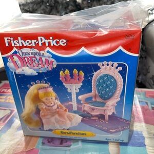 Fisher-Price Once Upon a Dream Royal is Furniture Set NEW LOVING FAMILY